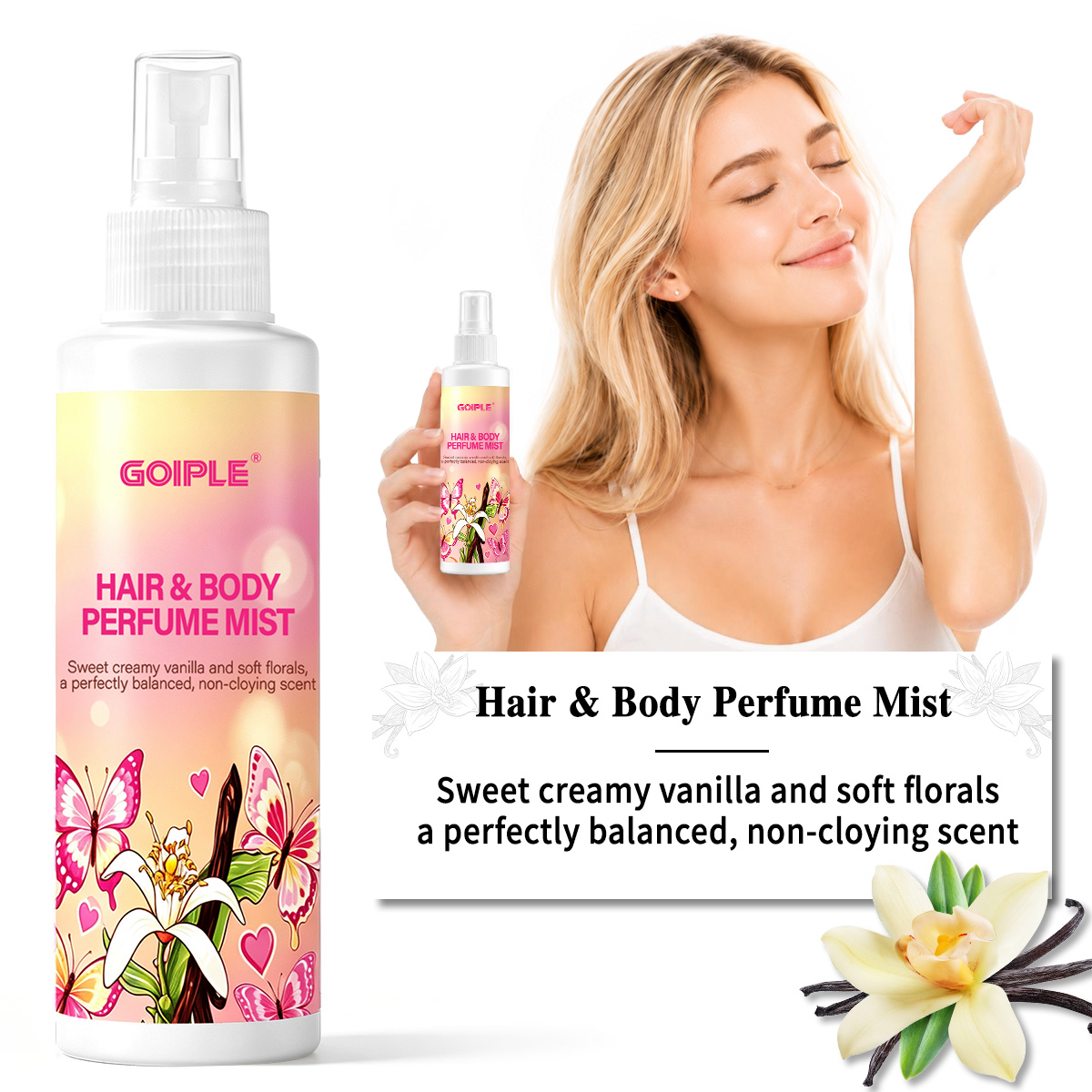 Perfume Light Fragrance - Parfum Rambut & Tubuh, Body Splash,