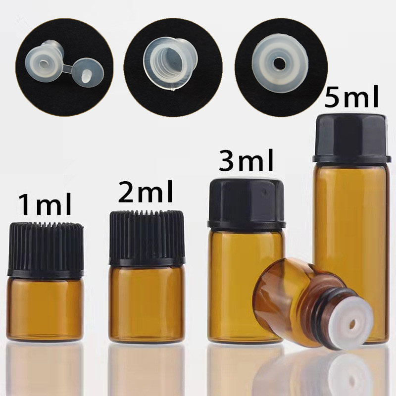 Amber Musk Oil - 10X 100x 1/2/3/5/10ML Botol Kaca Mini
