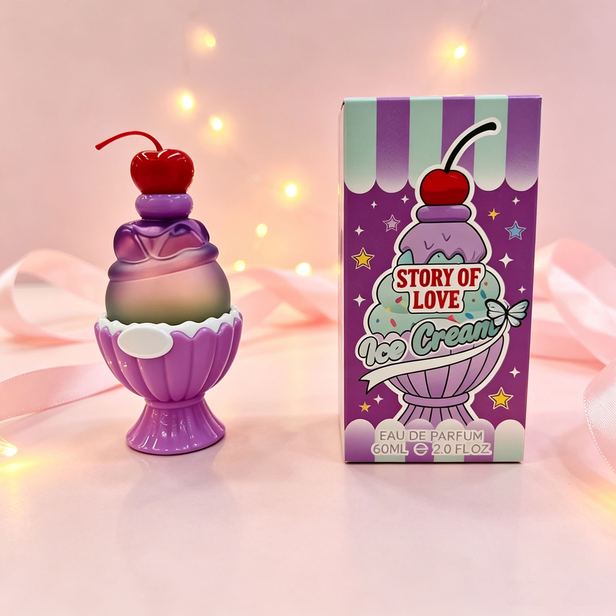 Eau De Parfum Berbentuk Es Kri - Perfume Fragrance For Girls ulasan dan harga