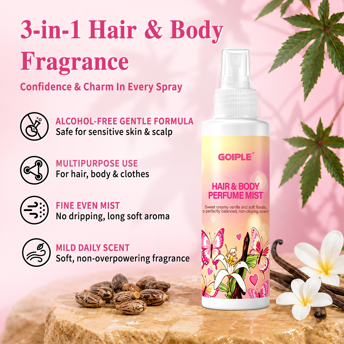 Parfum Rambut & Tubuh, Body Sp - Perfume Light Fragrance ulasan dan harga