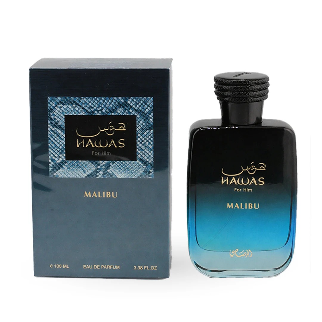 Rasasi Hawas Malibu For Him ED - Fragrance Perfume Note ulasan dan harga