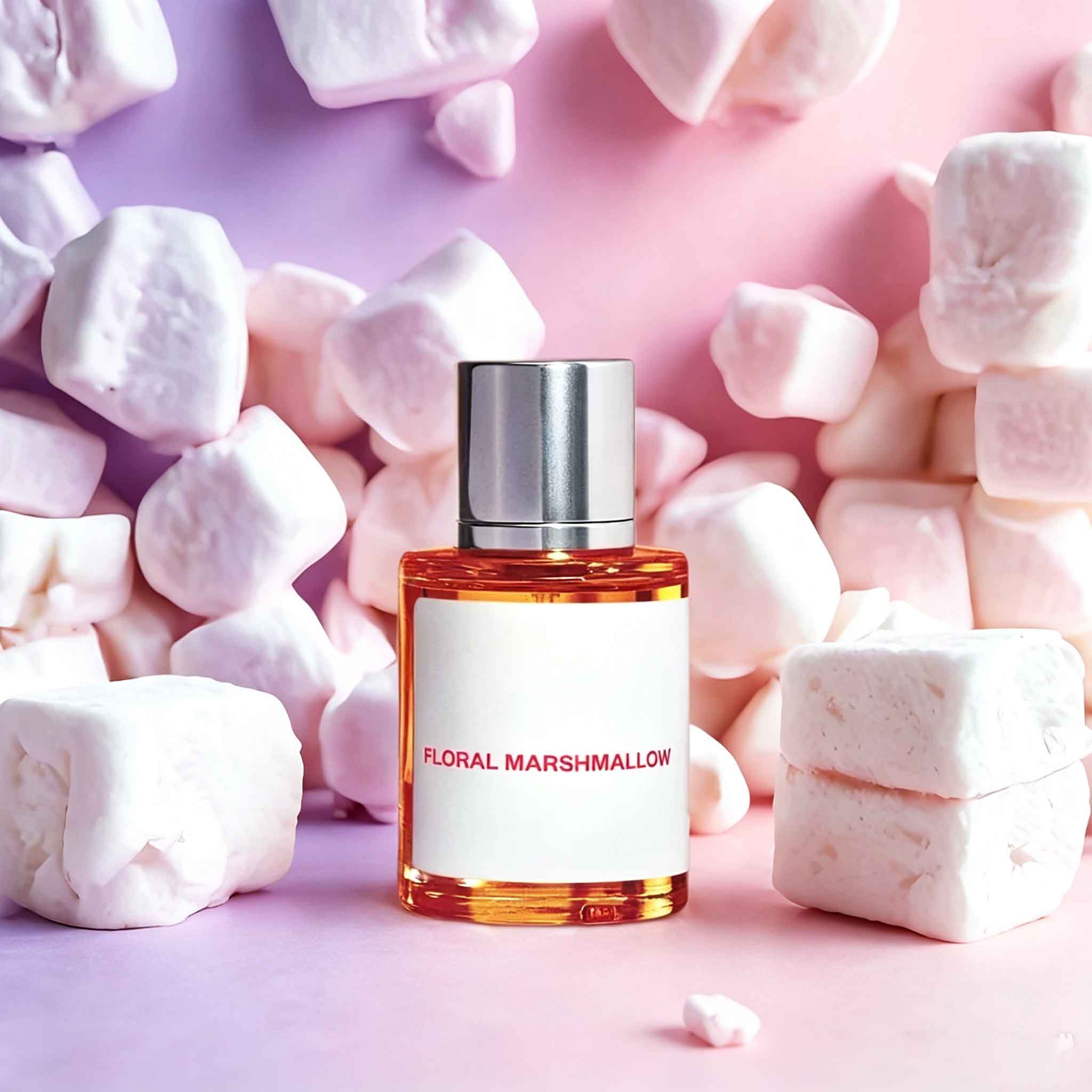FLORAL MARSHMALLOW Parfum Flor - Amber Musk Oil ulasan dan harga