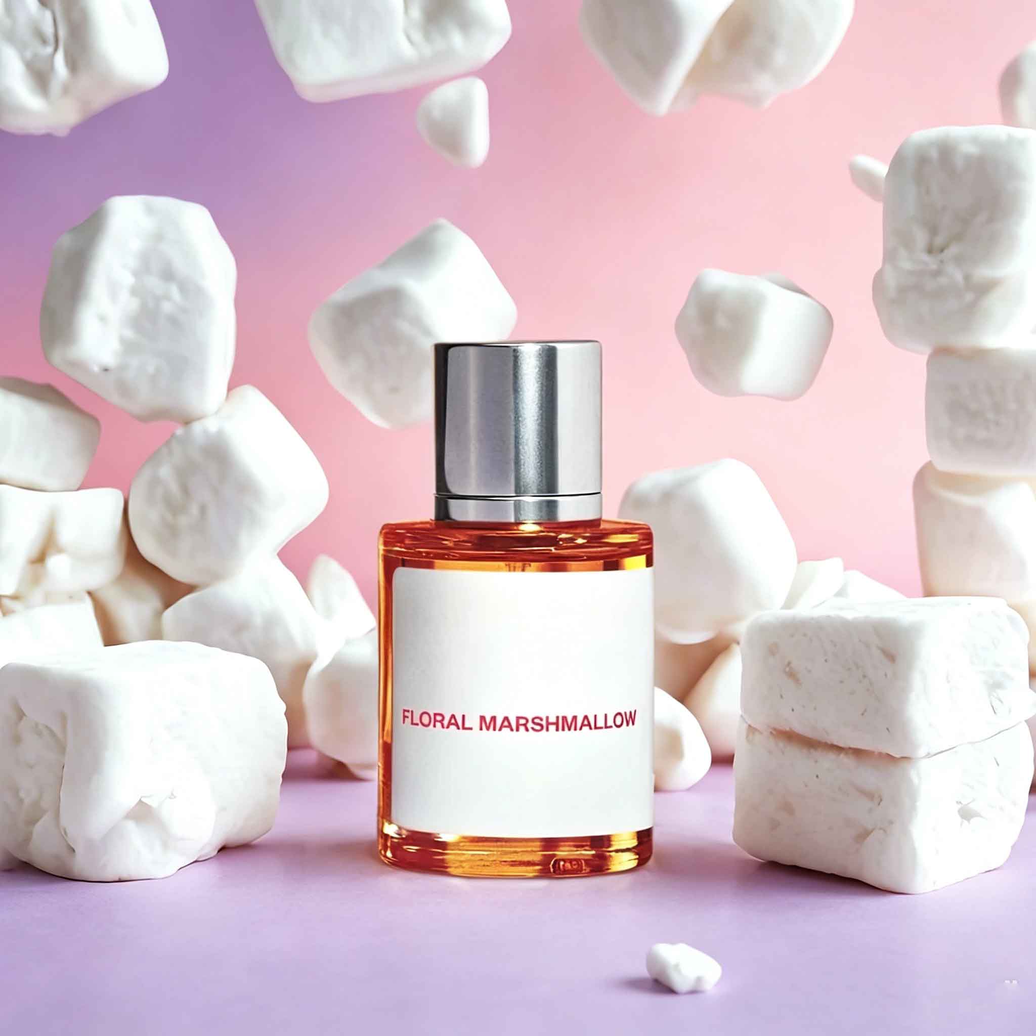 FLORAL MARSHMALLOW Parfum Flor - Amber Musk Oil ulasan dan harga